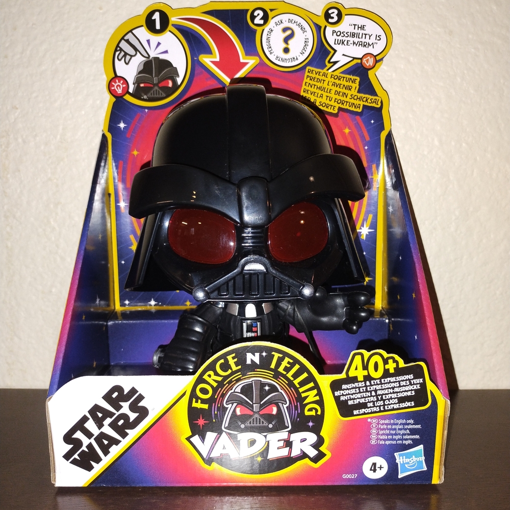Hasbro Star Wars Force 'N Tell Darth Vader Toy - Black